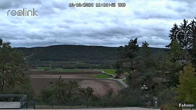 Blick in Tal Richtung - Hallenhausener Berg