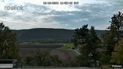 Blick in Tal Richtung - Hallenhausener Berg