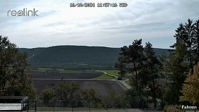 Blick in Tal Richtung - Hallenhausener Berg